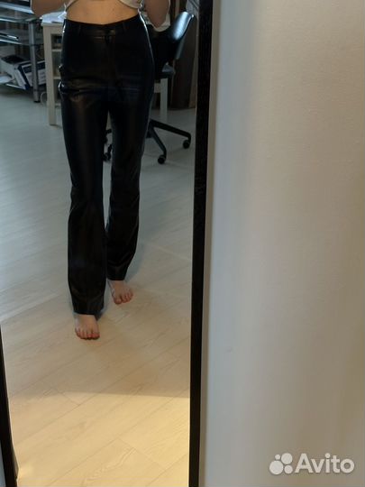 Кожаные брюки