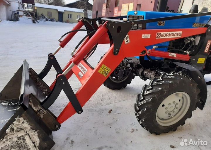 Погрузчик навесной кун Кормилец 1000кг для мтз