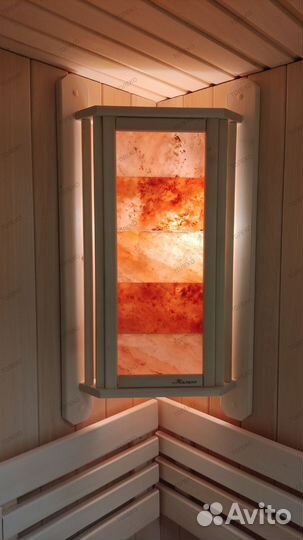 Абажур с гималайской солью для бани