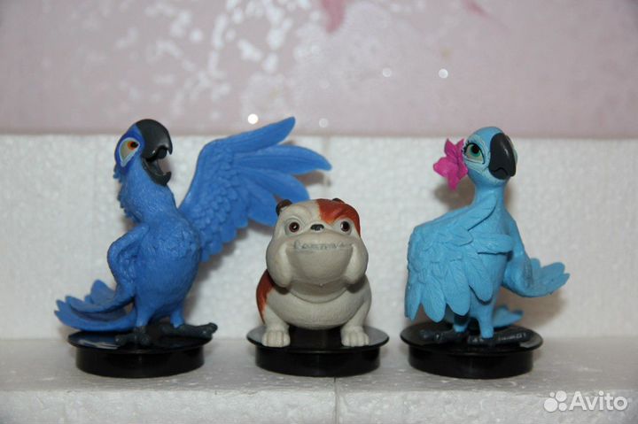 Топперы из к/т Рио Ледниковый Шрек Мадагаскар Оно