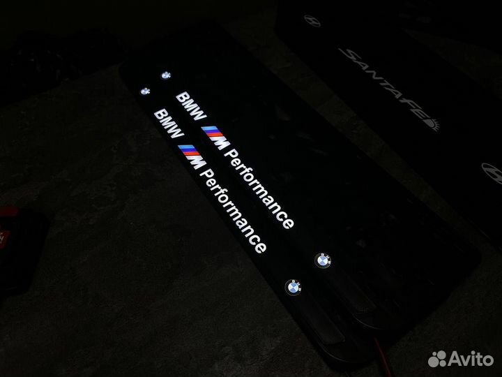 Номерные рамки с подсветкой ваш дизайн