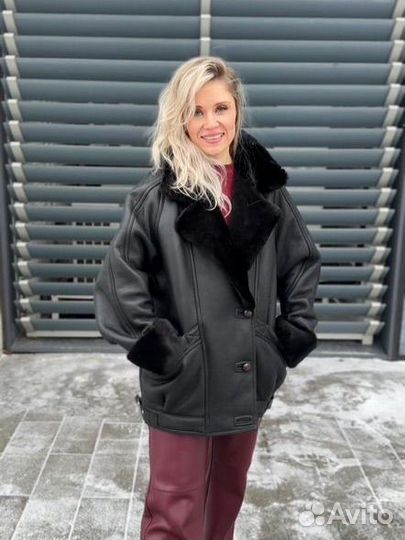 Дубленка натуральная женская