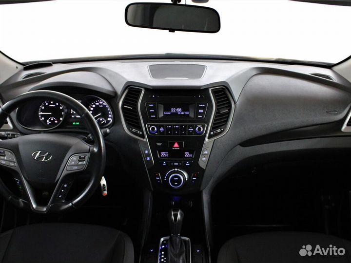 Hyundai Santa Fe 2.4 AT, 2017, 183 553 км