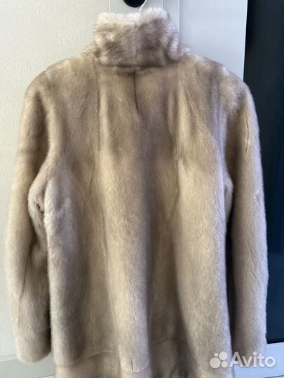Шуба норковая автоледи 44