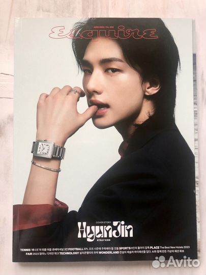 Журнал Esquire Хенджин Stray kids