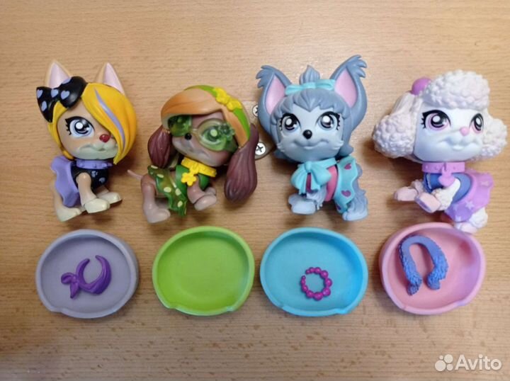 Собачки со сменными париками 