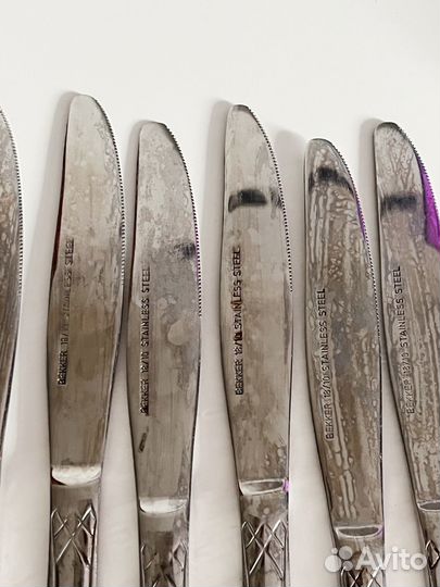 Ножи и вилки Bekker