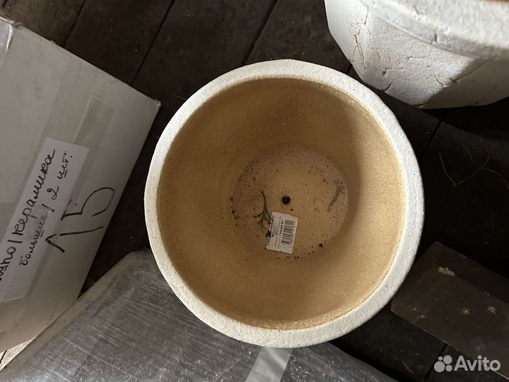 Горшок для цветов керамика большой