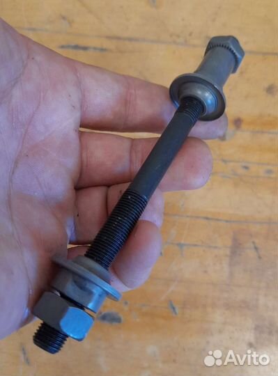 Задняя ось под эксцентрик