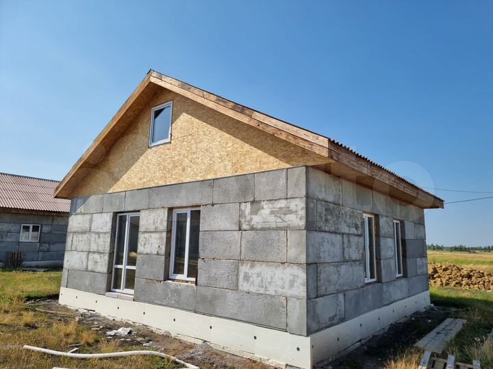 Дом 110 м² на участке 5 сот.