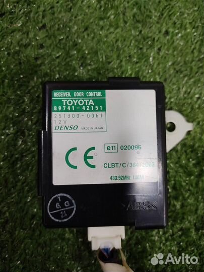 Блок управления дверьми Toyota RAV4 A2 2005