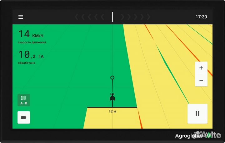 Агронавигатор Agroglobal с усиленной антенной