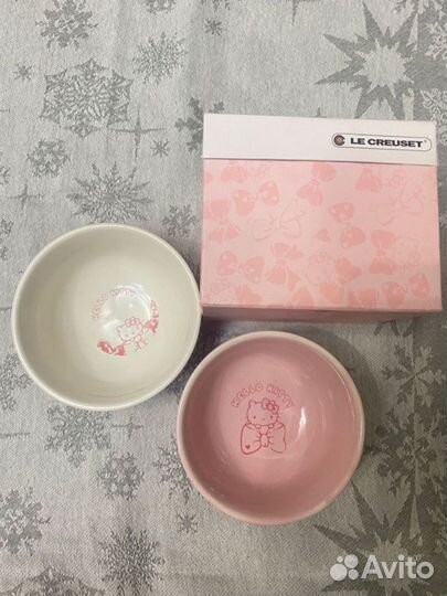 Миска боул hello kitty le creuset
