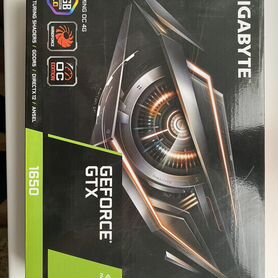 Видеокарта gigabyte gtx 1650