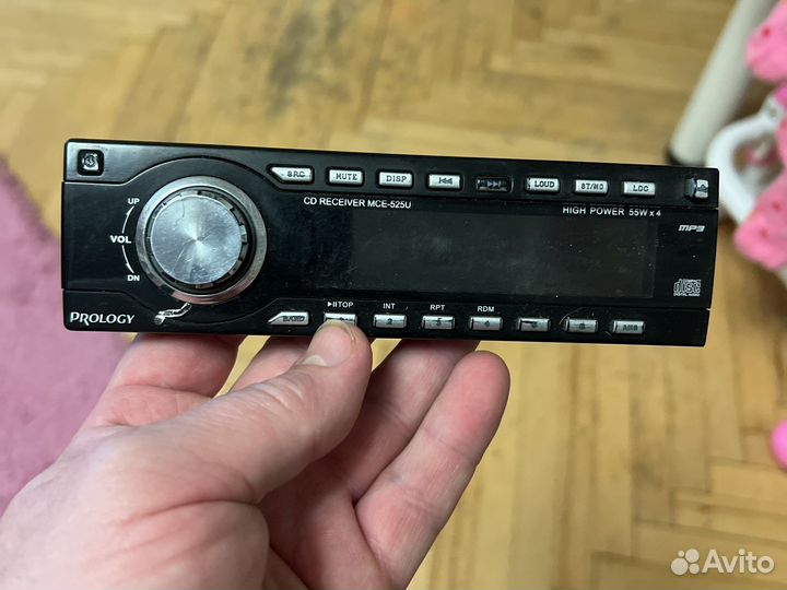 Панель передняя автомагнитолы prology mce-525u