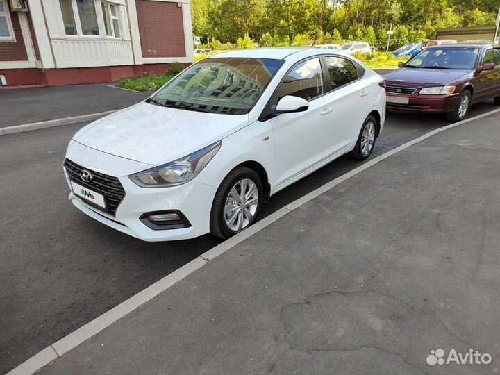 Hyundai Solaris 1.6 AT, 2018, 156 600 км