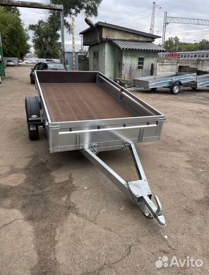 Прицеп легковой самосвал 3,0х1,56 с тентом Аэро