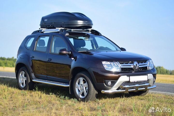 Защита порогов Эстонец 51 мм (нпс) Renault duster