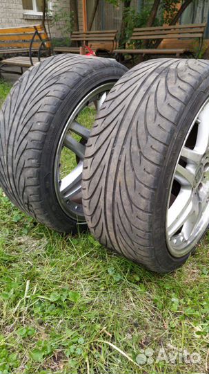 Диски с резиной на Мерседес Е класса. Брабус 18 р