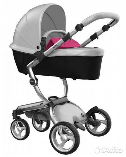 Детская коляска 2 в1 Mima Xari argento