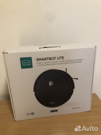 Робот-пылесос elari SmartBot Lite black черный