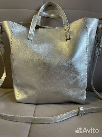 Сумка женская натуральная кожа италия