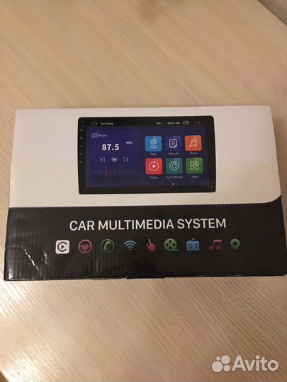 Рамка магнитолы 9 дюймов Mitsubishi Outlander 1