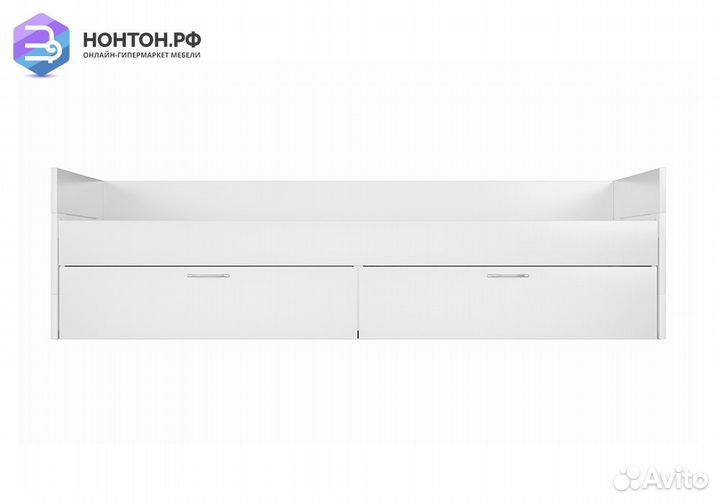 Кровать раздвижная Сириус белая