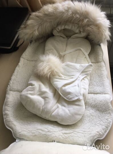 Конверт на выписку зимний