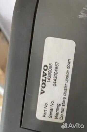 Монитор volvo EC 290LC 143390065