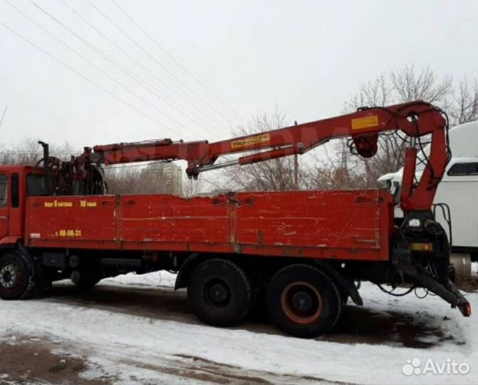 MAN 26 с КМУ, 1986