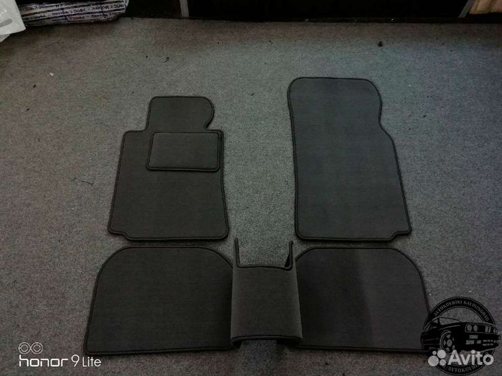 Автоковрики для BMW 7 серии e38, серые