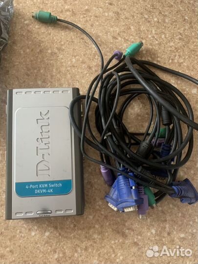KVM переключатель D-Link 4k