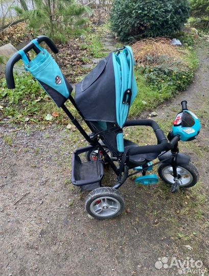 Детский велосипед с ручкой