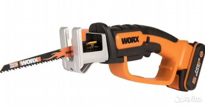 Аккумуляторная пила Worx 20В, 2Ач х1 и зу WG894E