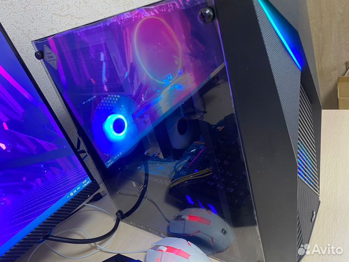 Игровой компьютер ryzen 5/gtx1660 super 6gb/ 16 gb
