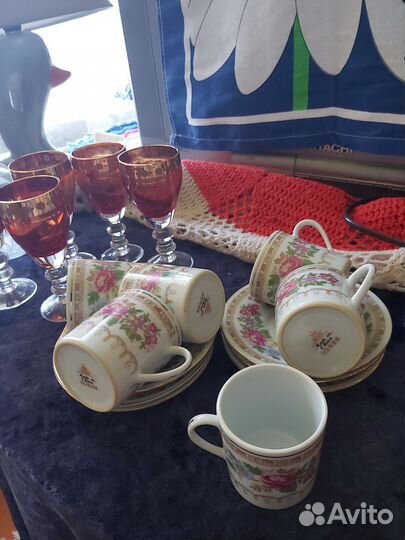 Кофейный набор винтаж,чайные пары