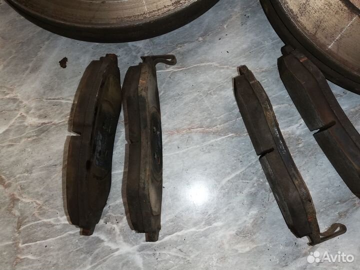 Тормозные диски chevrolet lacetti TRW + колодки