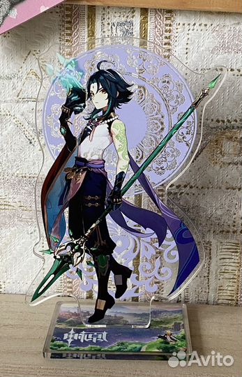 Фигурка сяо пластик плоская