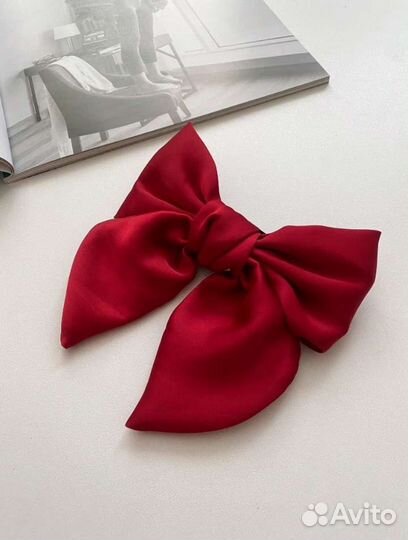 Бант заколка автомат