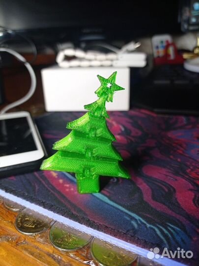 Яркие Игрушки для ёлки, брелок