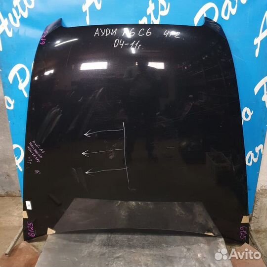 Капот Ауди А6 С6 4F2 04-11 г