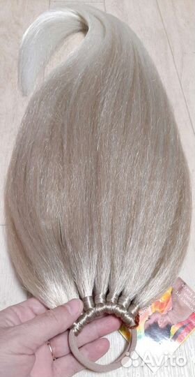 Хвост съёмный на резинке афрохвост