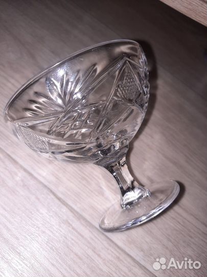 Ваза для варенья хрусталь СССР