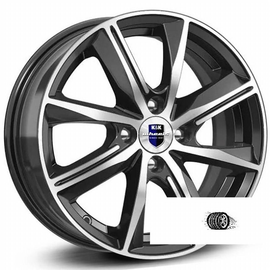 Литые диски K&K 7×R16 5×114.3