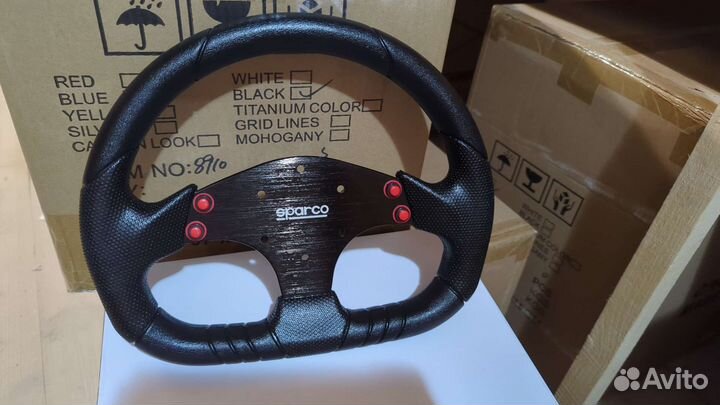 Игровой авто руль новый 35/25 см