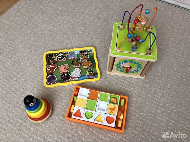 Развивающие игрушки от 1 года пакетом