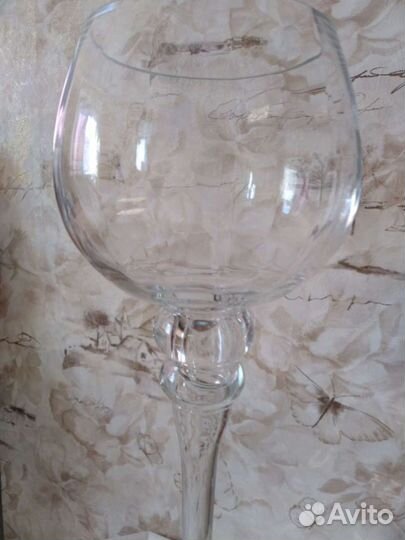 Стильный бокал. Высота 50 см