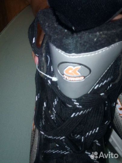 Коньки хоккейные раздвижные CK Turbo р.32-35