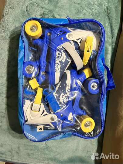 Роликовые коньки раздвижные 31-34 размер